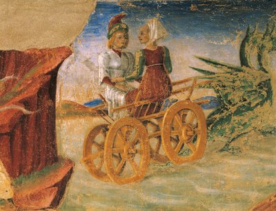 Raub der Proserpina (Detail) von Cosimo (attr. to) Tura