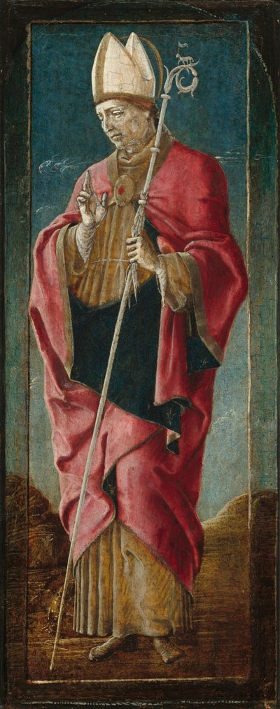 Heiliger Ludwig von Toulouse von Cosimo Tura
