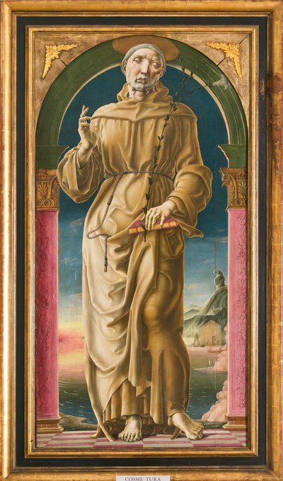 St. Antonius von Padua von Cosimo Tura