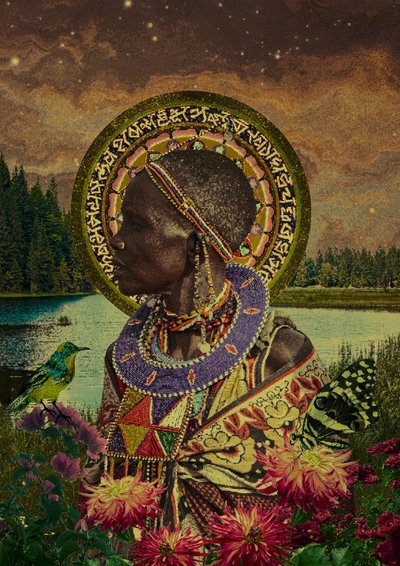 Afrikanische Frau Naturgeist von CosmoZach