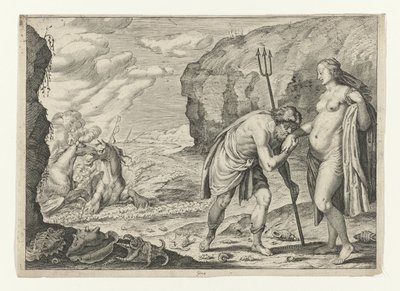 Neptun und Caenis von Crispijn van de Passe (II) (attributed to)