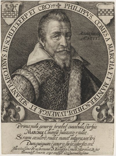 Philipp von Kleve und Jülich von Crispijn van de Passe I