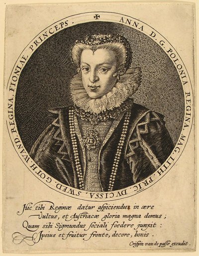 Anna Katharina Konstanze Vasa von Polen 1619-1651 von Crispijn van de Passe the Elder