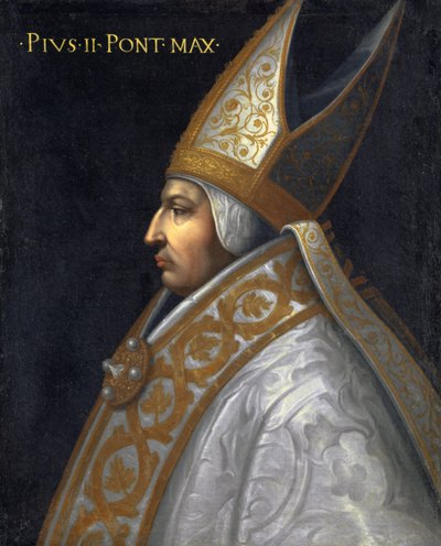 Porträt von Papst Pius II. von Cristofano dell Altissimo