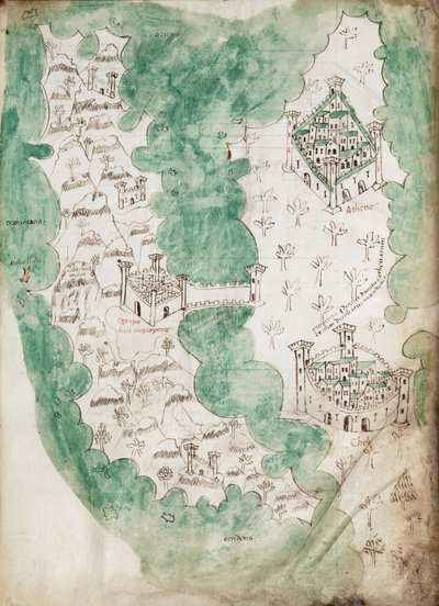 Euböa und Athen von Cristoforo Buondelmonti