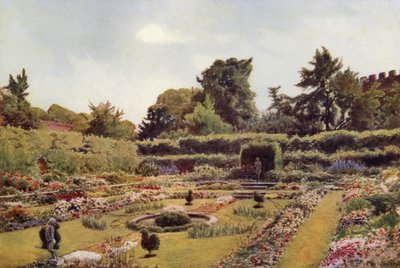 Der alte Teichgarten, Hampton Court von Cyril Ward
