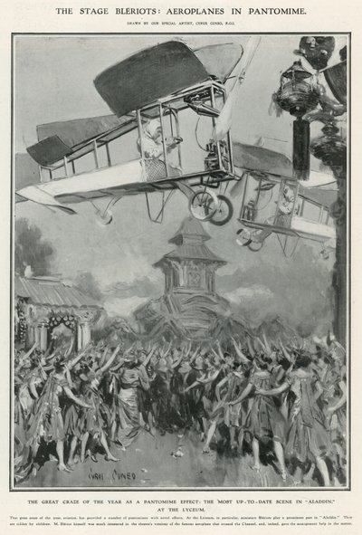 Die Bühne Bleriots von Cyrus Cuneo
