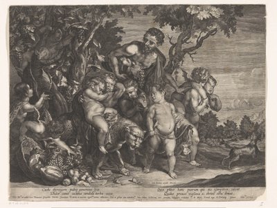 Triumph des Bacchus von D. Brunn