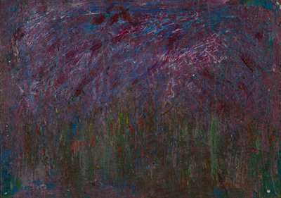 Dunkle abstrakte Landschaft von Dale Hefer