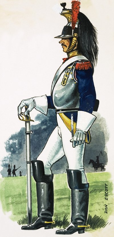 Französischer Kürassier der kaiserlichen Armee Frankreichs von Dan Escott
