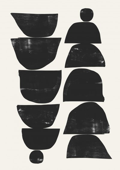 Minimalistische Pflanze von Dan Hobday