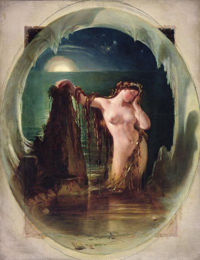 Der Ursprung der Harfe von Daniel (1806 70) Maclise