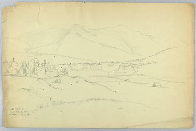 Bald Knob, vom Ende der Waterville Road, die Gurleys von Daniel Huntington