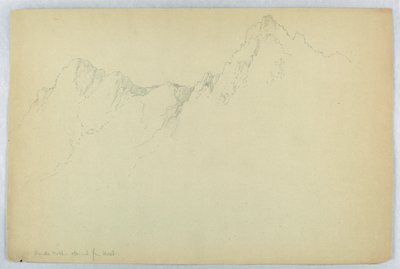 Dixville Notch, Annäherung von Westen von Daniel Huntington