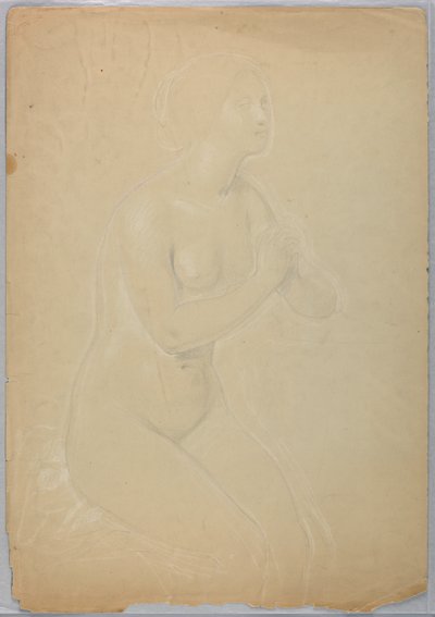 Studie für "Eine Magdalena", F, 1852 von Daniel Huntington