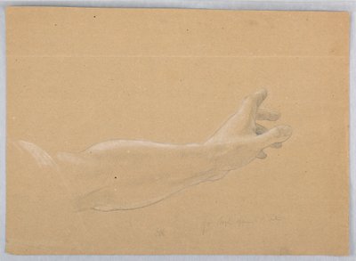 Studie für "Frühe Christia", 1839–40 von Daniel Huntington