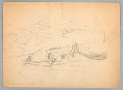 Mt. Kearsarge von jenseits Bartlett von Daniel Huntington