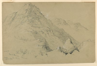 Auf dem Weg nach oben, Gipfel des Chocorua, Blick nach Norden von Daniel Huntington