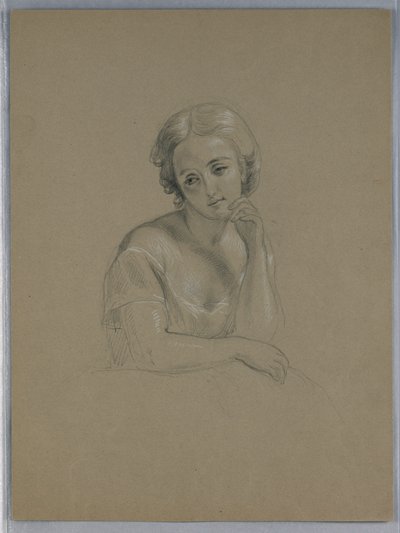 Mögliche Studie für "Marth" von Daniel Huntington