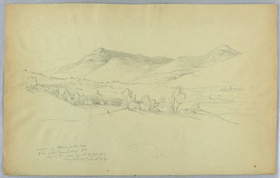 Whiteface Mountain, nördlich von Tamworth Village, New Hampshire von Daniel Huntington