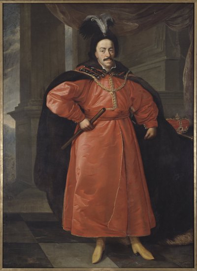 Porträt von Johann II. Kasimir Vasa, König von Polen von Daniel Jerzy Schultz
