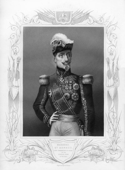 Armand-Jacques Leroy de Saint-Arnaud 1801-1854, 1857 von Daniel John Pound