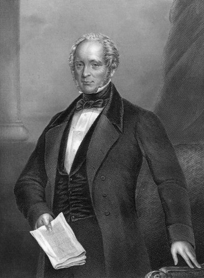 Henry John Temple 1784-1865, 3. Viscount Palmerston, britischer Staatsmann, 1857 von Daniel John Pound