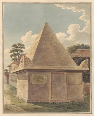 Grab von John Greg aus dem Kirchhof von Hampton von Daniel Lysons