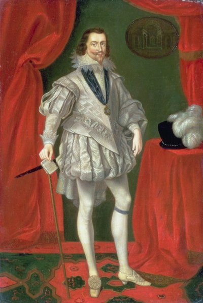 Porträt von George Villiers, 1. Herzog von Buckingham von Daniel Mytens