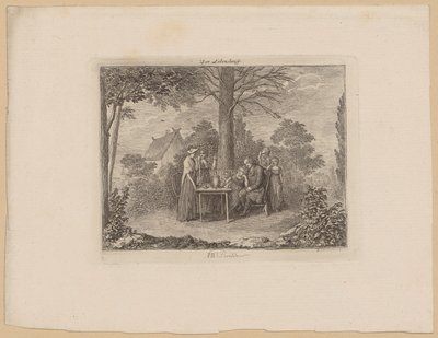 Periode VII, Blatt 8 der Folge "Der Lebenslauf" von Daniel Nikolaus Chodowiecki