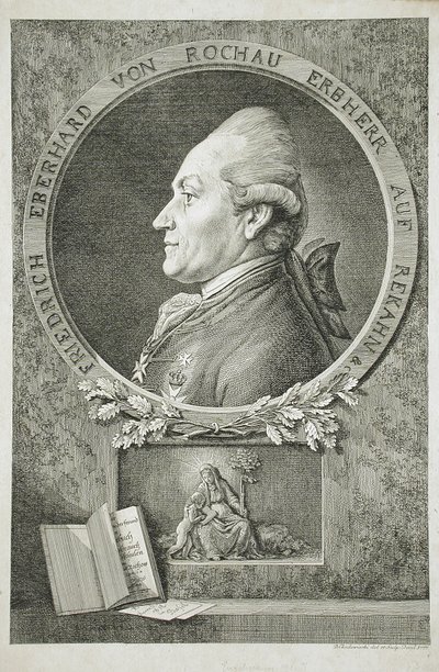 Porträt von Friedrich Eberhard von Rochau von Daniel Nikolaus Chodowiecki