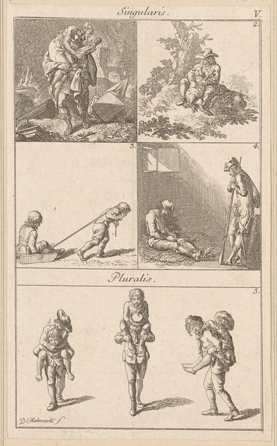 Singularis V von Daniel Nikolaus Chodowiecki