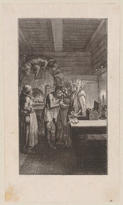 Titelkupfer zu Storchs "Gemälde von St. Petersburg", erster Teil von Daniel Nikolaus Chodowiecki