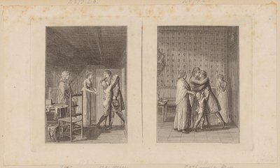 Vater ging Konkurs; Abschied von Ludwig von Daniel Nikolaus Chodowiecki