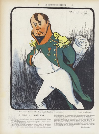 Illustration für Le Rire von Daniel de Losques