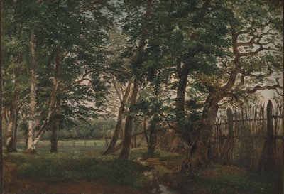 Der Hirschpark nördlich von Kopenhagen von Dankvart Dreyer