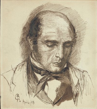 Porträt von Henry Polidori, 1953 von Dante Gabriel Charles Rossetti