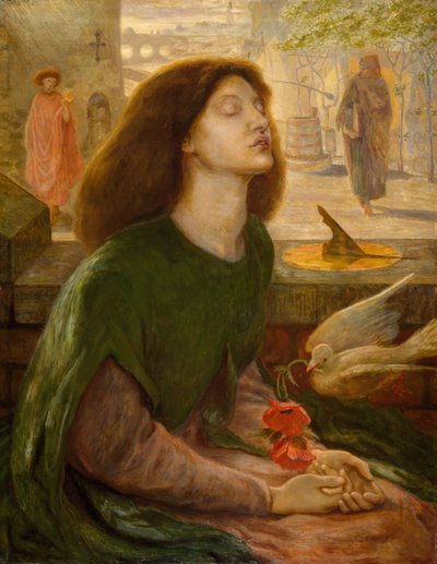 Beata Beatrix, 1877 von Dante Gabriel Rossetti