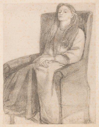 Elizabeth Siddal von Dante Gabriel Rossetti