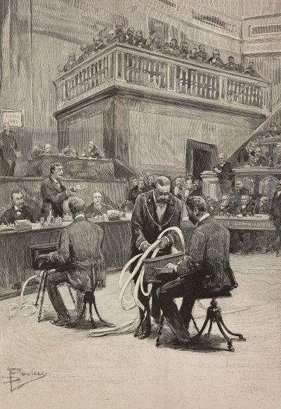 Diskussion über das Gesetz zu zivilen und militärischen Pensionen im Senat, 3. Juni von Dante Paolocci