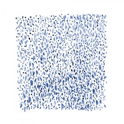 Blau gesprenkeltes Muster von Danushka Abeygoda