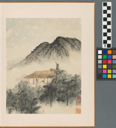 Erinnerungen an den Qinhuai-Fluss, Qing-Dynastie von Daoji Shitao