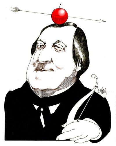 Gioachino Rossini, 2024 von Dariush Radpour