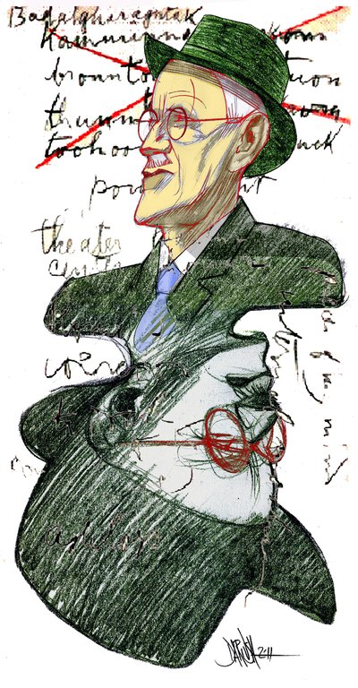 James Joyce von Dariush Radpour