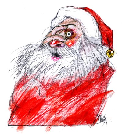 Weihnachtsmann, 2008 von Dariush Radpour