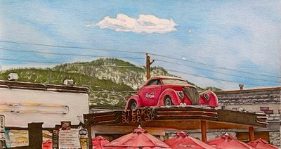 Boxenstopp auf der Route 66, 2024 von Darrell Windjack