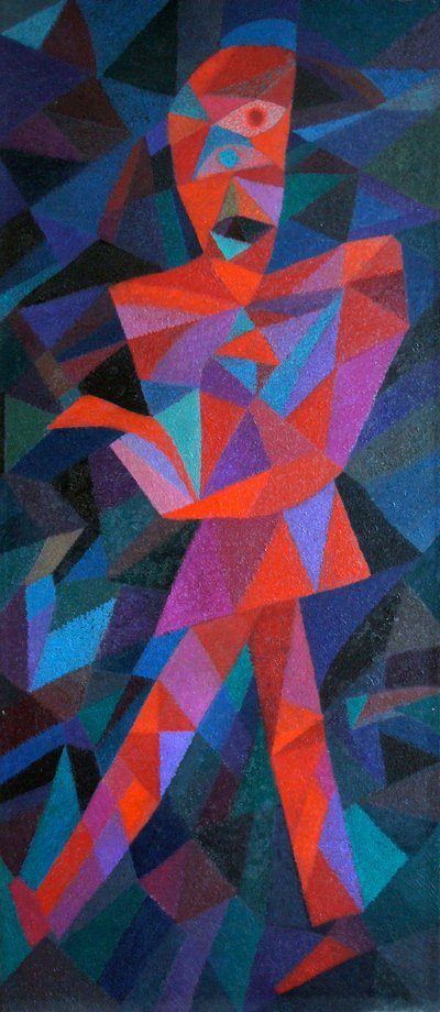 Geteilter Baum Krieger 1 von Dave Pearson