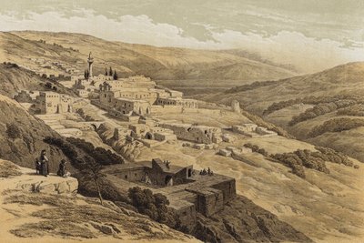Kloster der Terra Santa, Nazareth von David (after) Roberts
