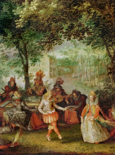 Die Party auf dem Land von David (attr.) Vinckeboons