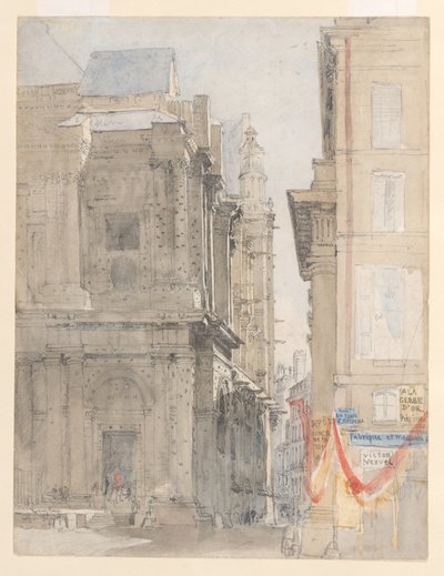 St. Eustache, Paris von David Cox